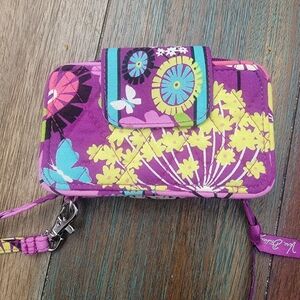 Vera bradley wallet/wristlet